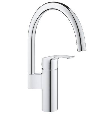 GROHE - Eurosmart New Tek Kumandalı Yüksek Döner Borulu Eviye Bataryası Krom - OUTLET - G33202002-TESHIR - 2