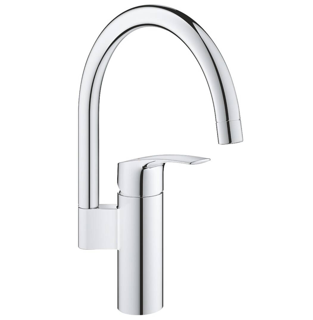 GROHE - Eurosmart New Tek Kumandalı Yüksek Döner Borulu Eviye Bataryası Krom - OUTLET - G33202002-TESHIR - 2