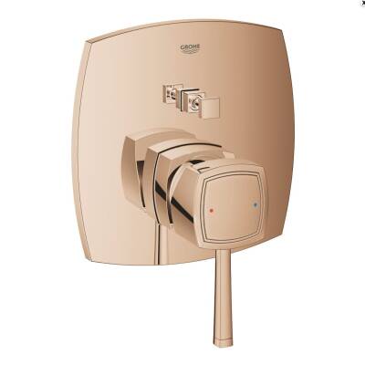 GROHE - Grandera Ankastre Banyo/Duş Bataryası Dış Seti 2 Yollu Yönlendiricili Warm Sunset - OUTLET - G24068DA0-TESHIR