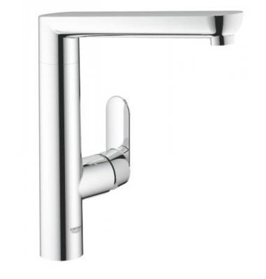 GROHE - K7 Tek Kumandalı Döner Borulu Eviye Bataryası Krom - OUTLET - G32175000-TESHIR