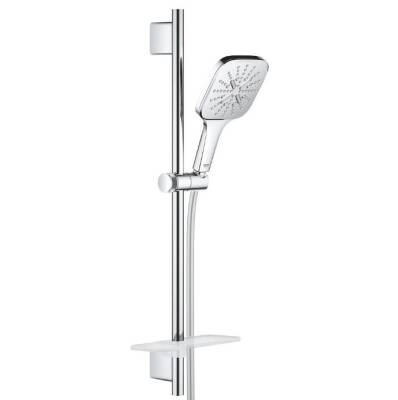 GROHE - Rainshower SmartActive 130 Cube Sürgülü Duş Seti 600 mm 9,5 l/dk Krom - OUTLET - G26584000-TESHIR