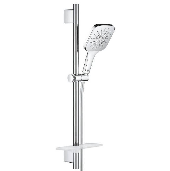GROHE - Rainshower SmartActive 130 Cube Sürgülü Duş Seti 600 mm 9,5 l/dk Krom - OUTLET - G26584000-TESHIR - 1