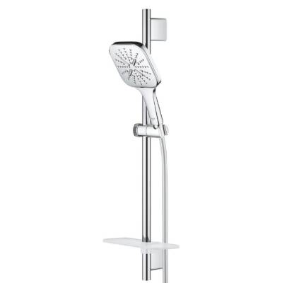 GROHE - Rainshower SmartActive 130 Cube Sürgülü Duş Seti 600 mm 9,5 l/dk Krom - OUTLET - G26584000-TESHIR - 3
