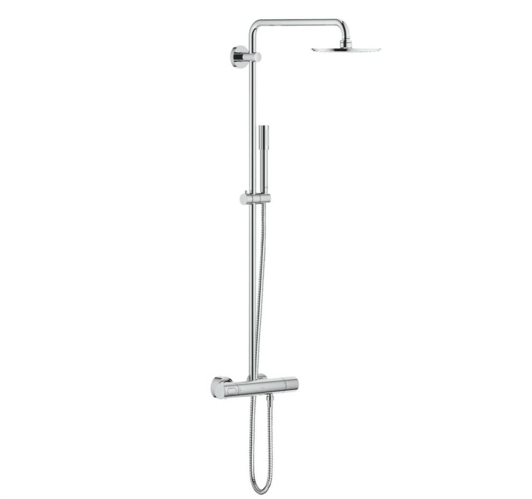 GROHE - Rainshower System 210 Termostatik Duş Sistemi Krom - OUTLET - G27032001-TESHIR - 1