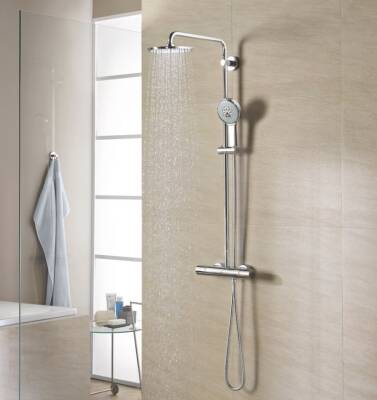 GROHE - Rainshower System 210 Termostatik Duş Sistemi Krom - OUTLET - G27032001-TESHIR - 2