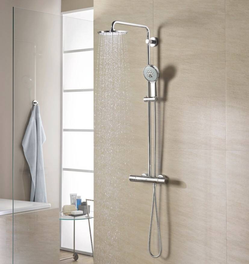 GROHE - Rainshower System 210 Termostatik Duş Sistemi Krom - OUTLET - G27032001-TESHIR - 2