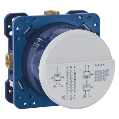 GROHE - Rapido SmartBox Universal Ankastre Banyo/Duş Bataryası İç Gövdesi 1/2" - OUTLET - G35600000-TESHIR - 1