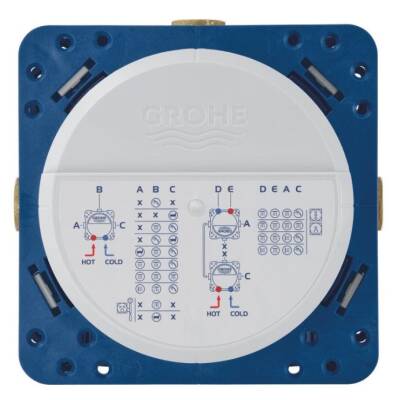 GROHE - Rapido SmartBox Universal Ankastre Banyo/Duş Bataryası İç Gövdesi 1/2" - OUTLET - G35600000-TESHIR - 3