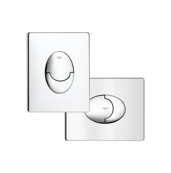 GROHE - Skate Air Pnömatik Gömme Rezervuar Kumanda Paneli Krom - OUTLET - G38506000-TESHIR - 4