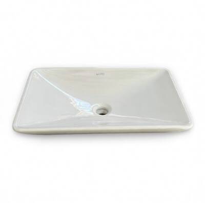İsvea - Sistema 60 cm Tezgah Üstü Lavabo Beyaz - 10SF53060SB - 1