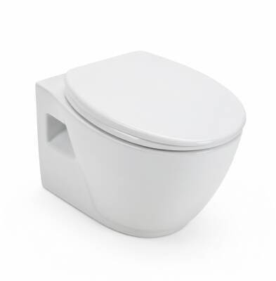 Isvea - Soluzione Asma Klozet Beyaz Standard Kapak Dahil - 10SZ02001SVTK - 2