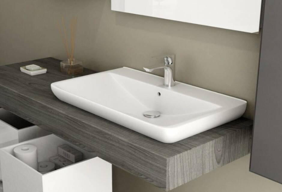 İsvea - Viva Lavabo 81 cm Beyaz - 10VV50081SV - 2