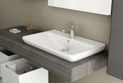 İsvea - Viva Lavabo 81 cm Beyaz - 10VV50081SV - 3
