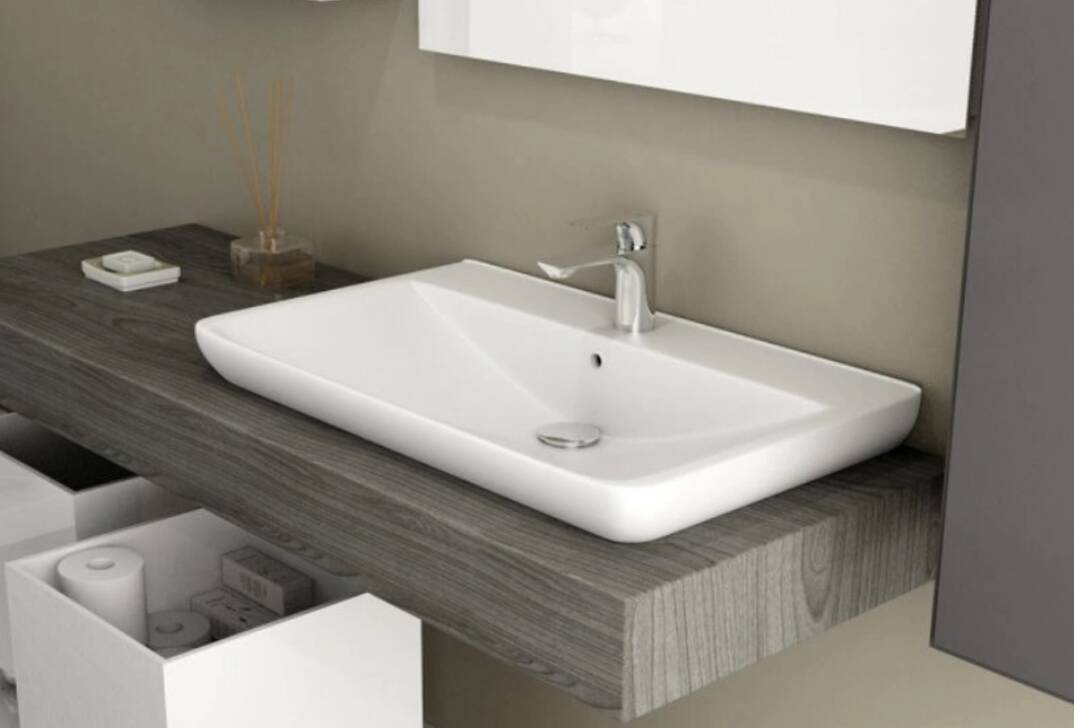 İsvea - Viva Lavabo 81 cm Beyaz - 10VV50081SV - 3