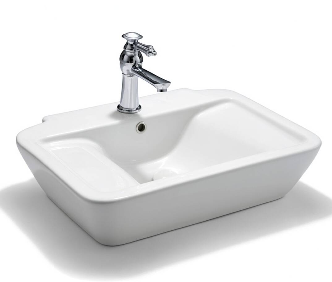 LENA - Tezgah Üstü Porselen Lavabo - E-2251 - 1