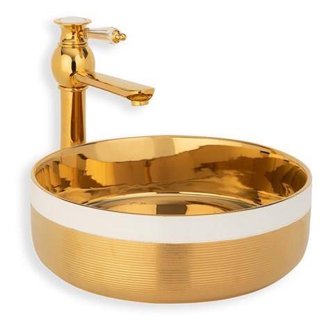 LENA - Tezgah Üstü Porselen Lavabo - E-4000A - 1