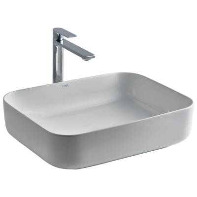 LENA - Tezgah Üstü Porselen Lavabo - E-4619 - 3