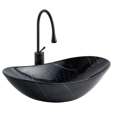 LENA - Tezgah Üstü Porselen Lavabo OUTLET - E-2113M5-TESHIR - 1
