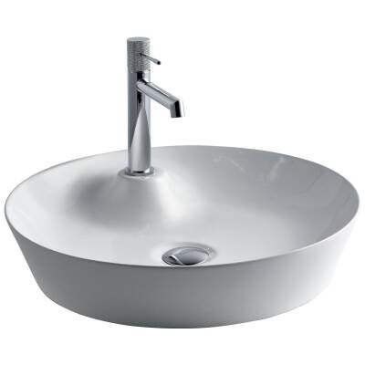 LENA - Tezgah Üstü Porselen Lavabo OUTLET - E-4044-TESHIR