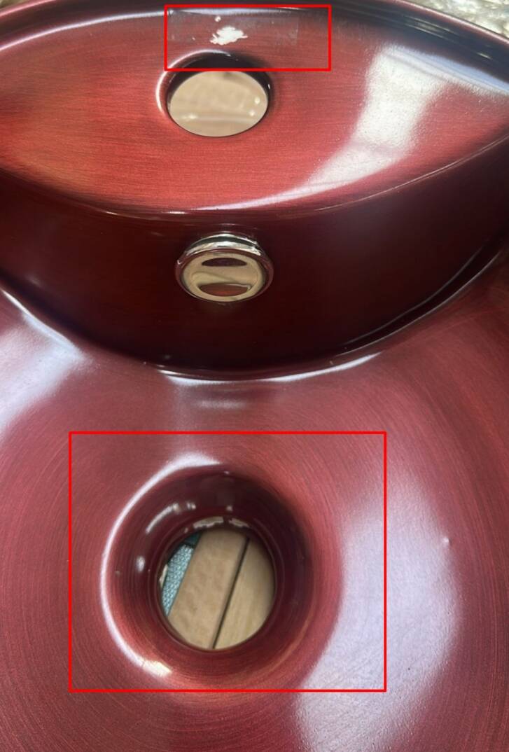 LENA - Tezgah Üstü Porselen Lavabo OUTLET - E-4045-3-TESHIR - 3