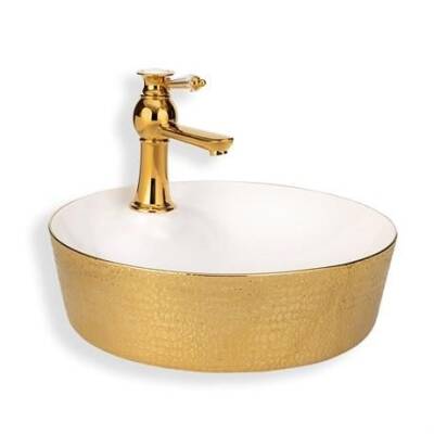 LENA - Tezgah Üstü Porselen Lavabo OUTLET - E-5001A-TESHIR