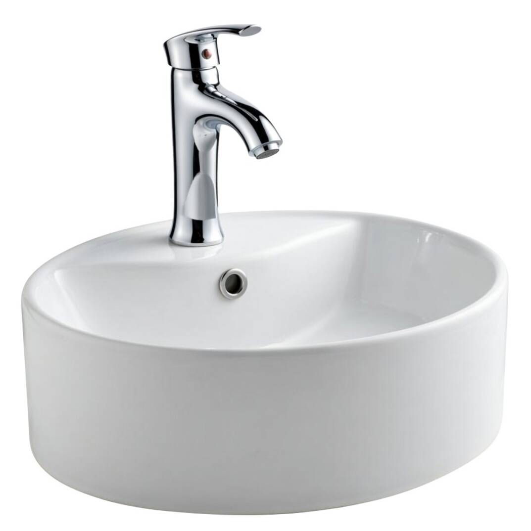 LENA - Tezgah Üstü Porselen Lavabo OUTLET - E-5031-TESHIR - 1