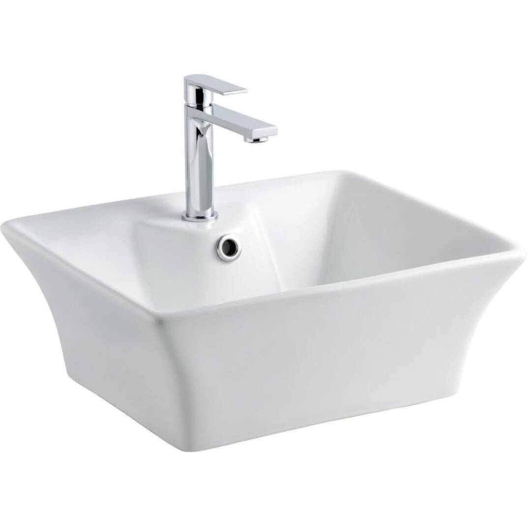 LENA - Tezgah Üstü Porselen Lavabo OUTLET - E-5049-TESHIR - 1