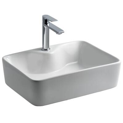 LENA - Tezgah Üstü Porselen Lavabo OUTLET - E-5405-TESHIR - 1