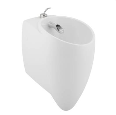 Serel - Amphora Asma Monoblok Lavabo Beyaz Batarya Dahil - AN37TDS110HTK - 1