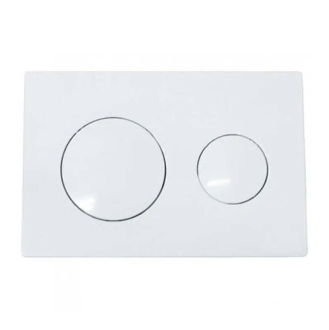 Serel - Beyaz Panel Gömme Rezervuar Basma Butonu OUTLET - P400130-TESHIR - 1