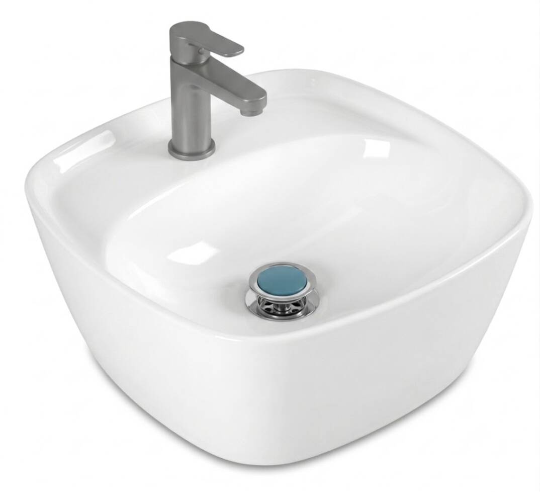 SEREL - Çanak Lavabo (46 × 46 Cm) OUTLET - 3050DXS110H-TESHIR - 3