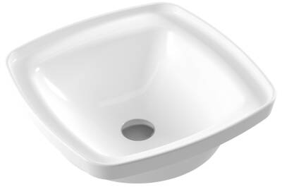 SEREL - Helios Kare Lavabo (46 × 46 Cm) OUTLET - HL36DXS110H-TESHIR - 1