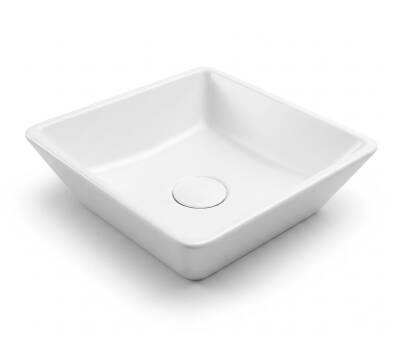 SEREL - Kare Çanak Lavabo 38 × 38 Cm Taşma Kanalsız OUTLET - 2013DXS110H-TESHIR - 1