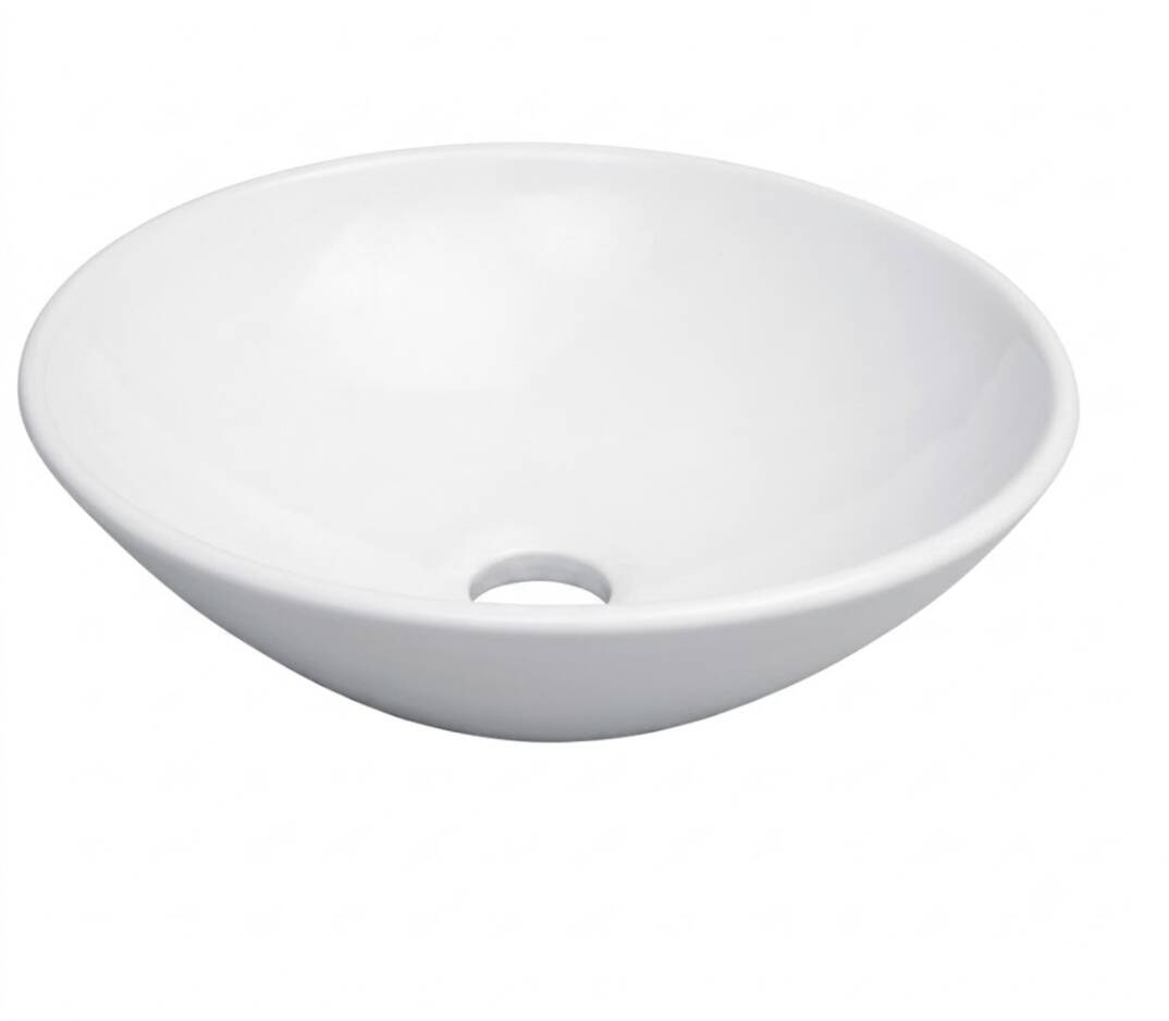 SEREL - Minimal Çanak Lavabo 45 Cm Beyaz OUTLET - 2012DXS110H-TESHIR - 1