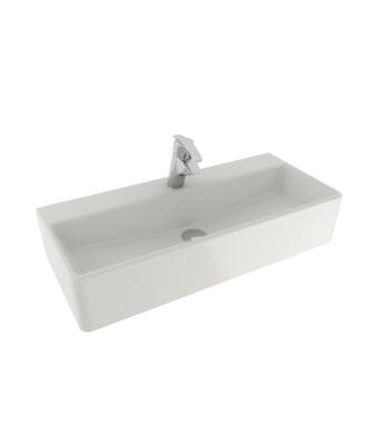 SEREL - Minimal Dikdörtgen Lavabo 60 × 35 Cm OUTLET - 2046TDS110H-TESHIR - 1