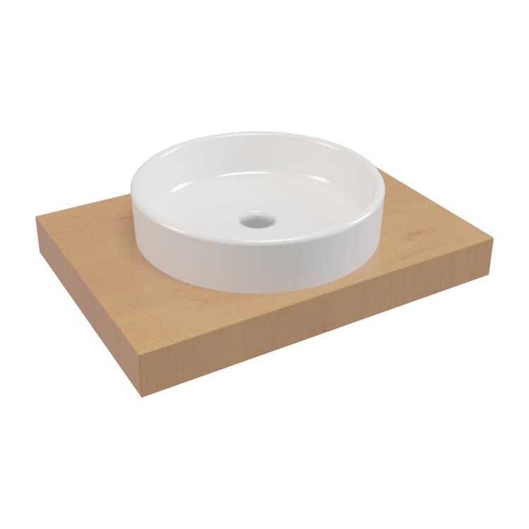 SEREL Minimal Silindirik Lavabo 46 cm -2025DSS110H - 6