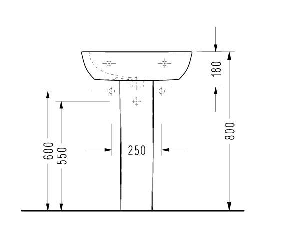 SEREL Mio Ortak Tam Ayak Beyaz - F005STL110H - 2