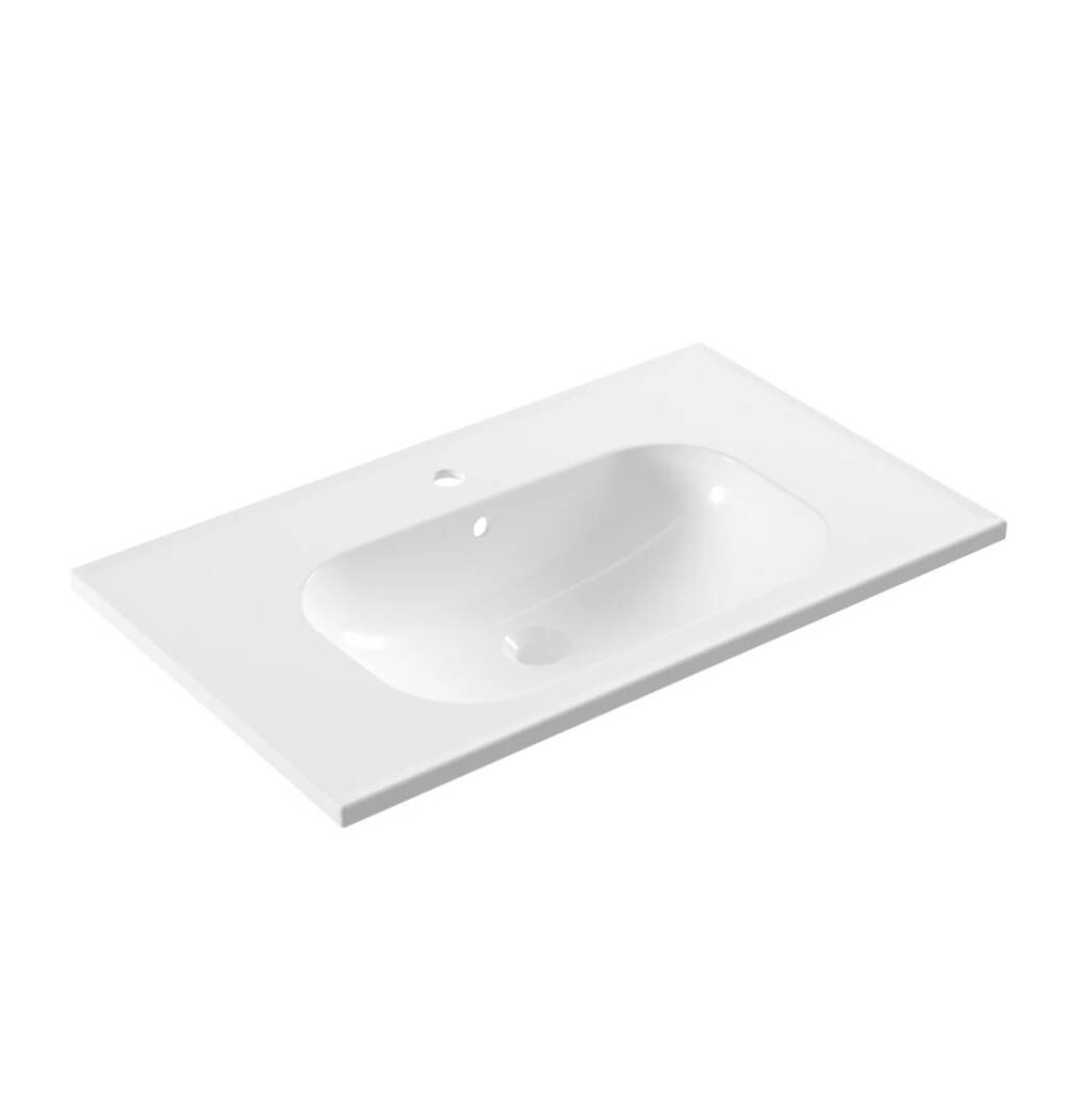 Serel - Nita 48x80 Cm Tezgah Etajerli Mobilya Dolap Uyumlu Lavabo OUTLET - NT42TDS110H-TESHIR - 1