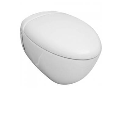 Serel - Orca Asma Klozet 56x35,5cm Beyaz Soft Kapak Dahil OUTLET - 7410ATS000-TESHIR - 1