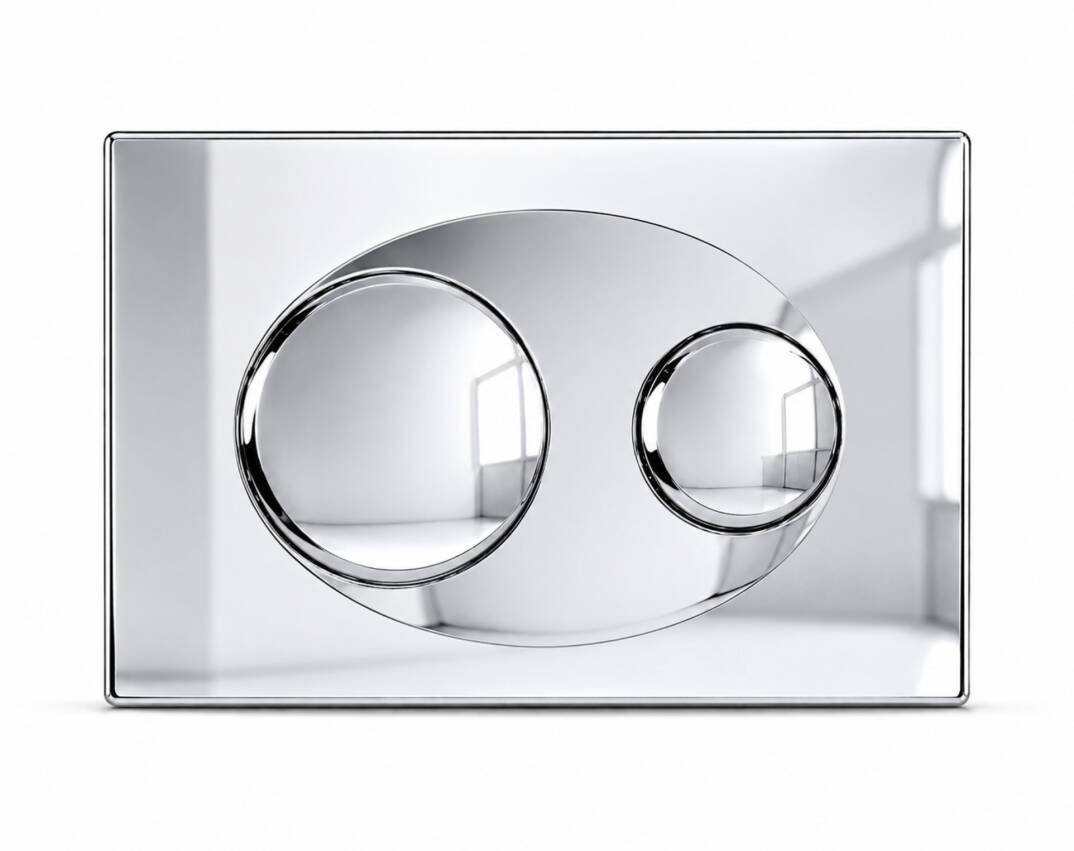SEREL - P40 Kumanda Paneli, Parlak Krom (Metal Kaplama) OUTLET - P400120-TESHIR - 3