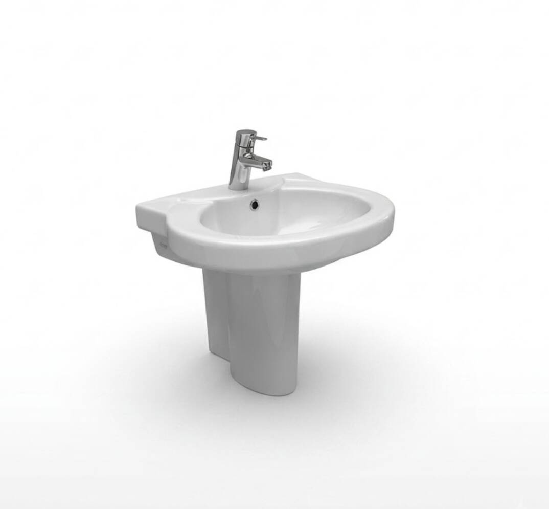 Serel - Prelude Lavabo 50x60 Cm Beyaz Ayaksız - 6501TBL000 - 4