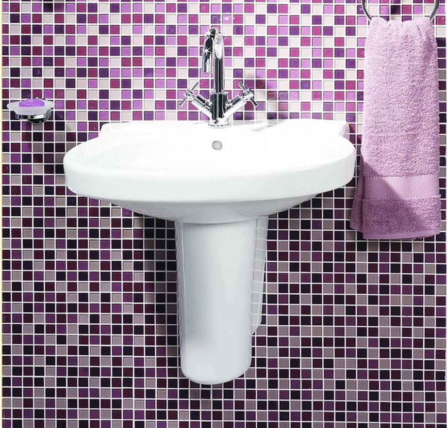 Serel - Prelude Lavabo 50x60 Cm Beyaz Ayaksız - 6501TBL000 - 3