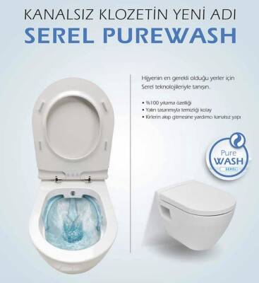 SEREL Smart Asma Klozet Kanalsız - SM46ODL110H - 4