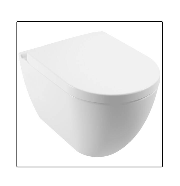 SEREL - Smart Asma Klozet WC Beyaz GTB LI (360 × 520 Mm) OUTLET - SM25ADS110H-TESHIR - 1
