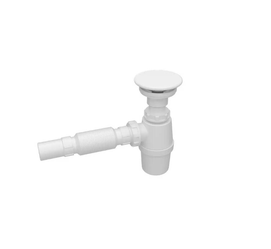 SEREL - Tapa ve Lavabo Sifonu Sabit Tapa OUTLET - TP08STL110H-TESHIR - 1
