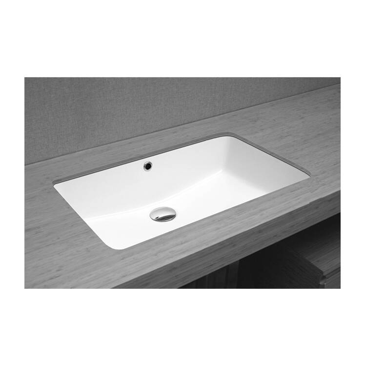 SEREL Tezgahaltı Dikdörtgen Lavabo 38x55 cm - 0561DSS110H - 1