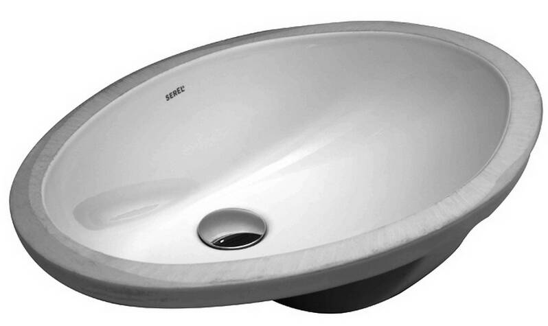 Serel Tezgahaltı Oval Lavabo 36x48 cm - 0551DSS110H - 3