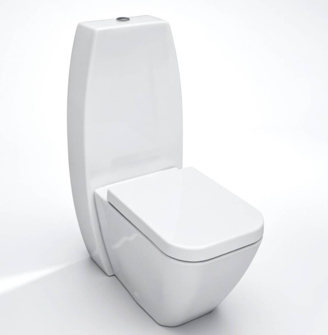 Serel - Verda Klozet Seti (Klozet+Rezervuar+Kapak) OUTLET - 8911ATS000-TESHIR - 1