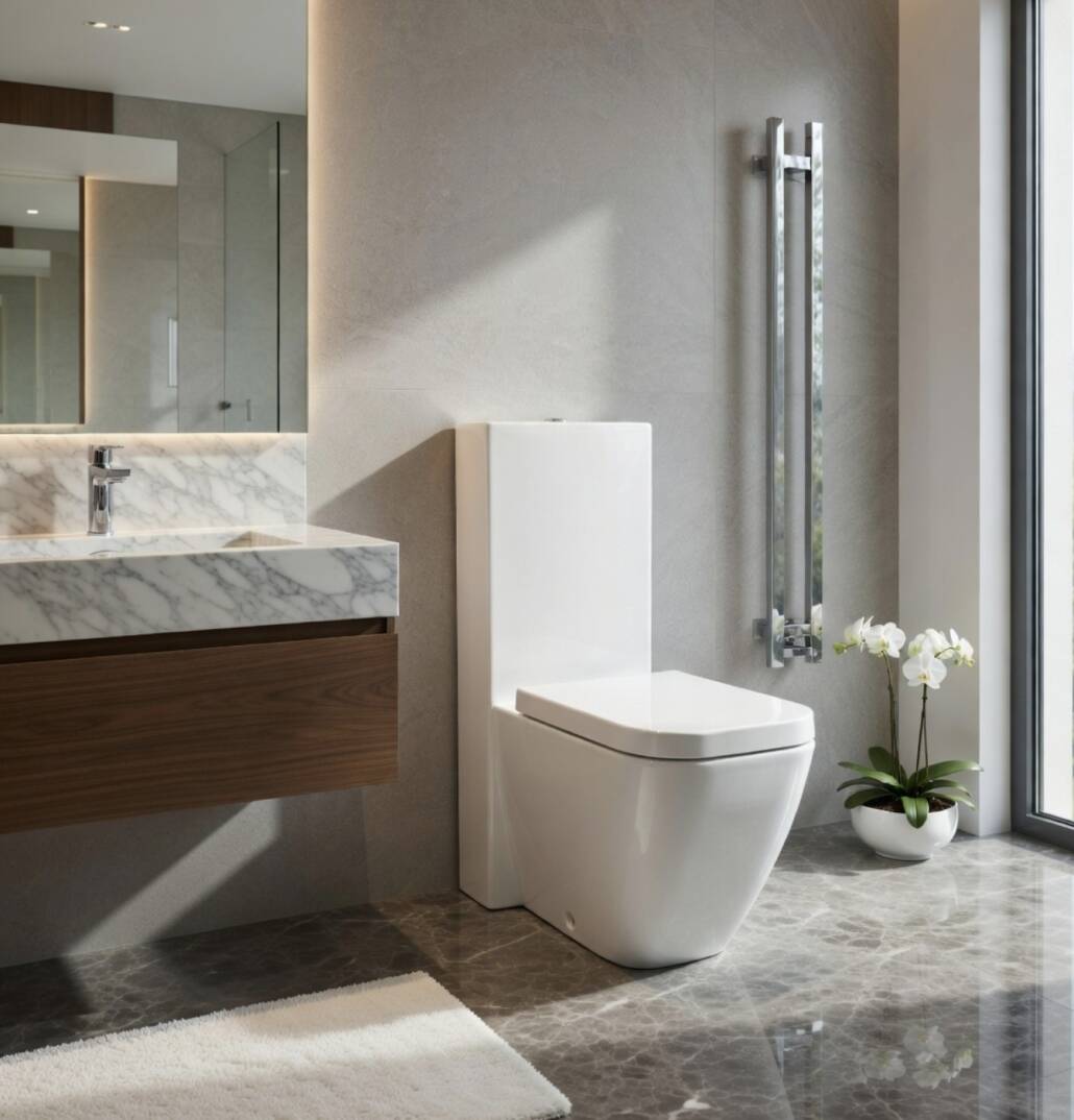 Serel - Verda Klozet Seti (Klozet+Rezervuar+Kapak) OUTLET - 8911ATS001-TESHIR - 2