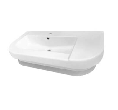 Serel - Verda Tegah üstü Lavabo 48x95 cm Beyaz OUTLET - 8936TDS000-TESHIR - 3